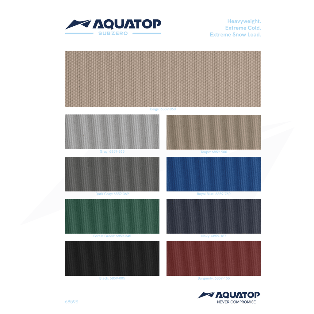 AquaTop™ SubZero AquaTop, Textiles