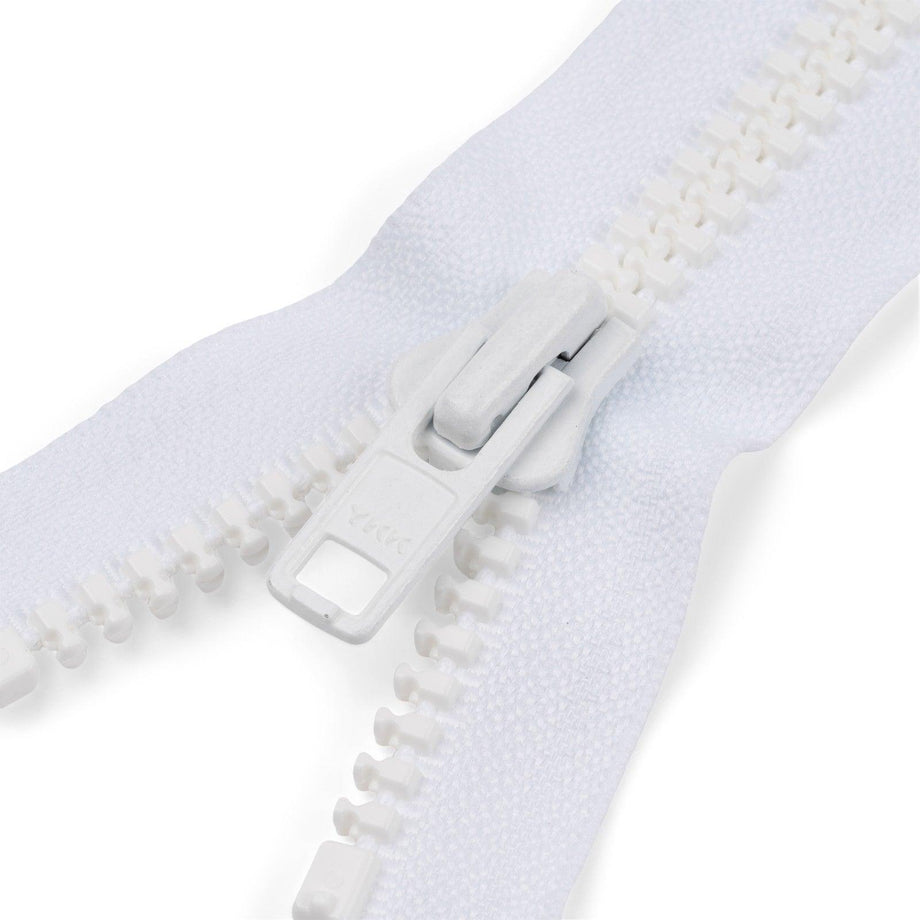 YKK® Single Pull VF VISLON® Molded Tooth Zipper - #10 – Rochford