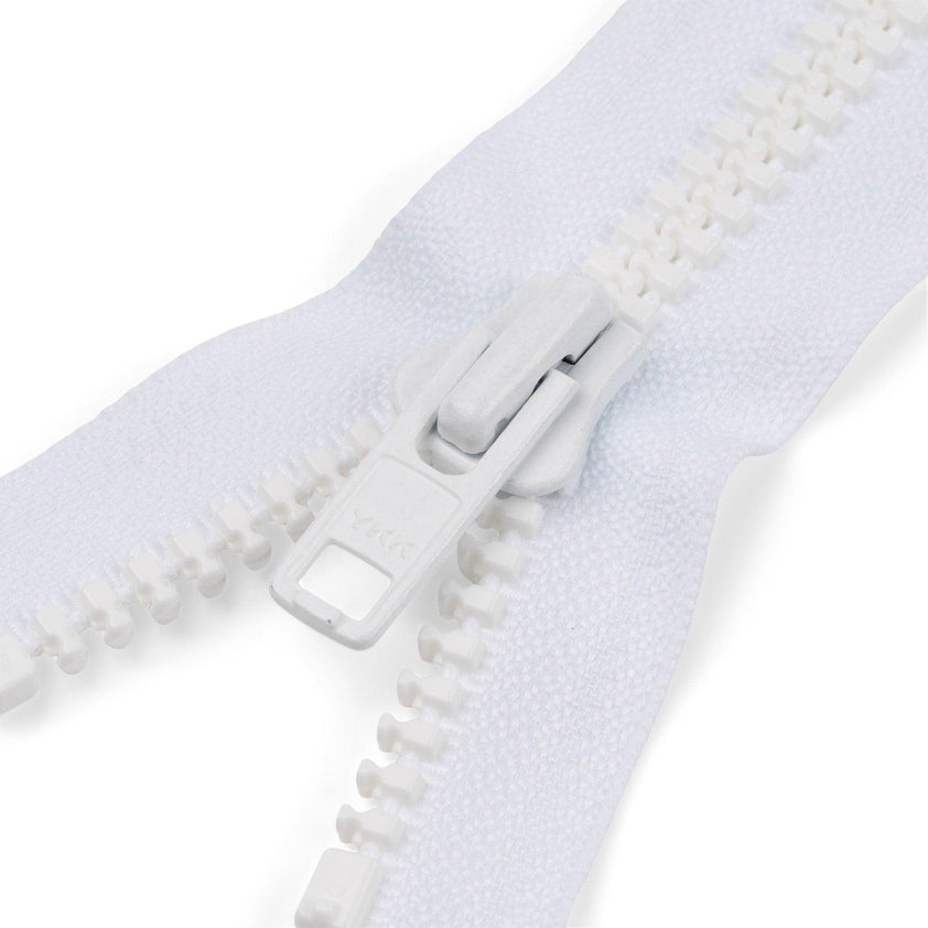 YKK® Single Pull VF VISLON® Molded Tooth Zipper - #8 – Rochford Supply